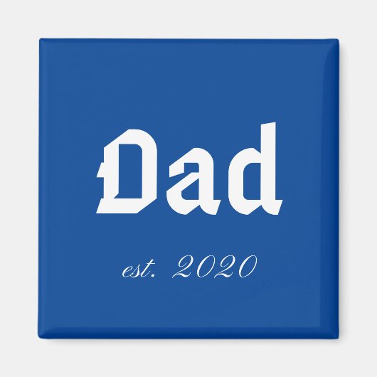 Vater est. 2020 magnet (Vorne)