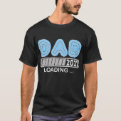 Vater Est 2022 Loading Future New Daddy Baby T-Shirt (Vorderseite)
