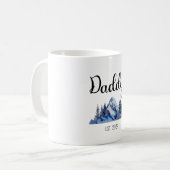 Vater Est 2023Tasse, Mama und Vater Tasse, Eltern Kaffeetasse (Vorderseite Links)