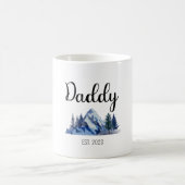 Vater Est 2023Tasse, Mama und Vater Tasse, Eltern Kaffeetasse (Mittel)