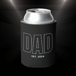 Vater Est 2024 für Expectant Väter Dosenkühler