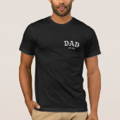 Vater Est 2025 Fettschrift T-Shirt (Vorderseite)