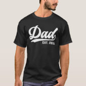 Vater Est 2026 für Vater 2026 Daddy 2026 T-Shirt (Vorderseite)
