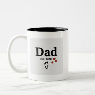 Vater Est. 2026 Tasse   Geschenk für den neuen Vat