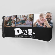 Vater Est 3 Kinder Foto-Collage Familienandenken