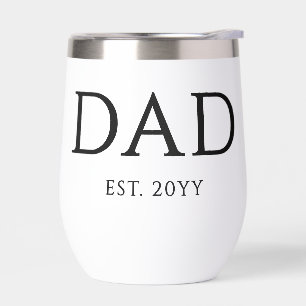 Vater Est Modern New Daddy zum Vater geworben