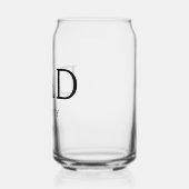 Vater Est Modern New Daddy zum Vater geworben Dosenglas (Links)