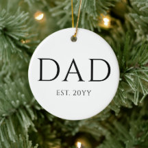 Vater Est Modern New Daddy zum Vater geworben