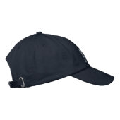 Vater Est. Vorlage für hellblauen Text Bestickte Baseballkappe (Rechts)