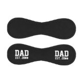 Vater Est. Vorlage für Schwarz und Weiß Baseball (Paneele)