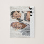 Vater Established Vater Foto Puzzle (Vertikal)