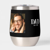 Vater etablierte Foto zum Vatertag (Vorderseite)