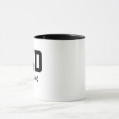 Vater etablierte moderne Kaffee-Tasse Tasse (Zentrum)