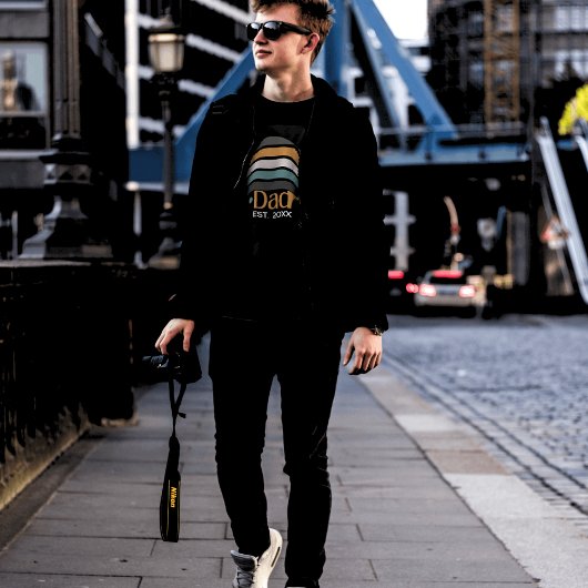 Vater etablierte Retro Men's T-Shirt