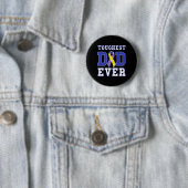 Vater Ever - Blase Cancer Awareness Ribbon Button (Beispiel)