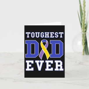 Vater Ever - Blase Cancer Awareness Ribbon Karte