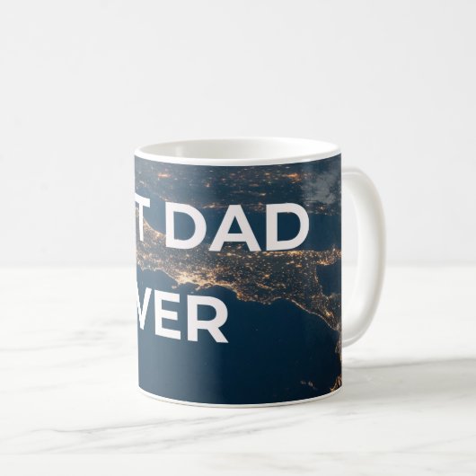 Vater Ever Custom Tasse - Personalisierter Kaffee (VorderseiteRechts)