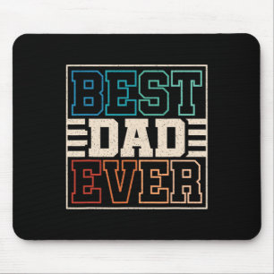 Vater Ever Funny Retro Vater Daddy Vatervater Tag Mousepad