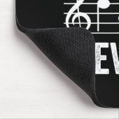 Vater Ever Musiknotens Funny Vaters Day Geschenk Mousepad (Ecke)