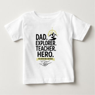 Vater Explorer Lehrer Held T-Shirt | Abenteuer Vat