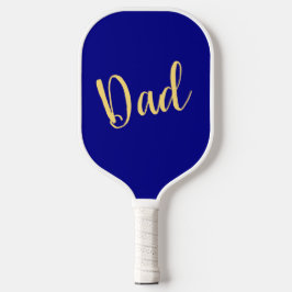 VATER Extravagant Script Vibranu Royal Blue Backgr Pickleball Schläger