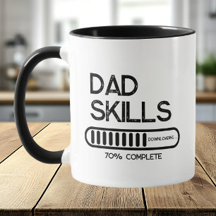 Vater Fähigkeiten Herunterladen Lustig Neuer Vater Tasse