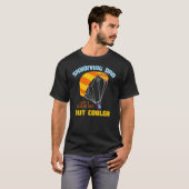 Vater Fallschirmspringer Mann Ehemann  Skydiv T-Shirt (Vorne ganz)