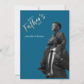 Vater feiern einladung (Rückseite)