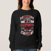 Vater Feuerwehrmann Sweatshirt (Vorderseite)