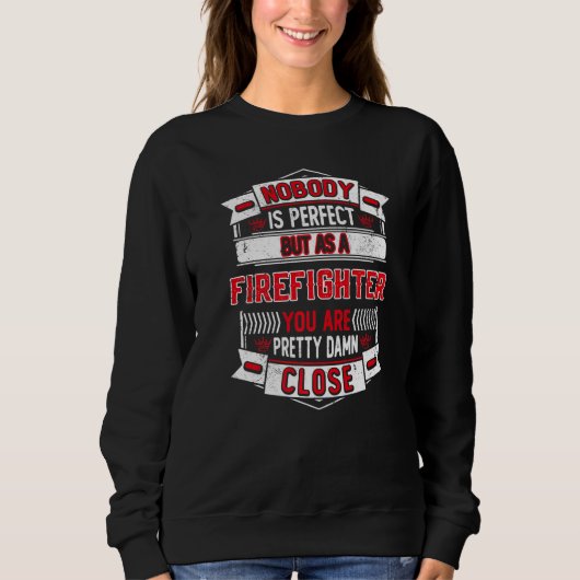 Vater Feuerwehrmann Sweatshirt (Vorderseite)