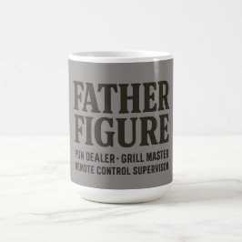 Vater Figur Pun-Händler Lustiges Vater-Shirt Kaffeetasse