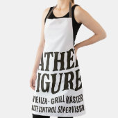Vater Figur Pun-Händler Lustiges Vater-Shirt Schürze (InSitu)
