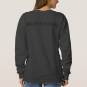 Vater Figur Pun-Händler Lustiges Vater-Shirt Sweatshirt (Rückseite)