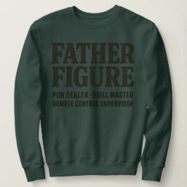 Vater Figur Pun-Händler Lustiges Vater-Shirt Sweatshirt