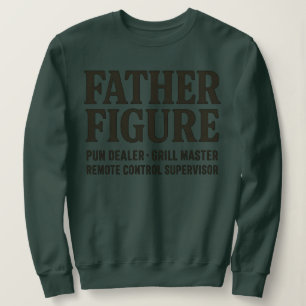 Vater Figur Pun-Händler Lustiges Vater-Shirt Sweatshirt