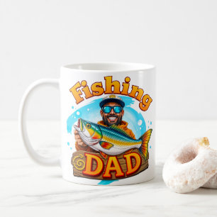 Vater Fisch Graffiti Kaffeetasse