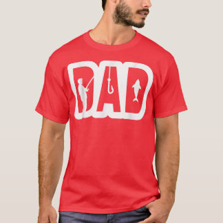Vater Fisherman, Fishing Vater Vathers Day Männer  T-Shirt