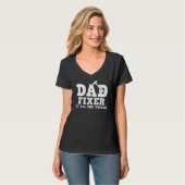 Vater-Fixer aller Art T-Shirt (Vorderseite Vollansicht)