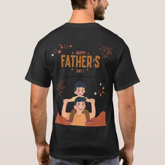Vater: Fixer der Dinge, Hersteller von Erinnerunge T-Shirt (Rückseite)