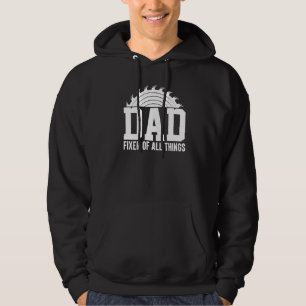 Vater Fixer für alle Sachen Holzarbeiter-Vater Hoodie