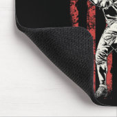 Vater Flag Gift Vater Männer Baseball Vatertag Mousepad (Ecke)