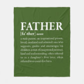 Vater Fleecedecke (Vorderseite)