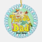 Vater Florida Keramik Ornament (Vorne)