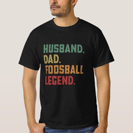 Vater Foosball Legende T-Shirt (Vorderseite)