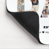 Vater Foto Collage Cutout Vatertag Geburtstag Mousepad (Ecke)