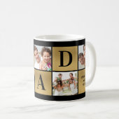 VATER Foto Collage Kaffee Tasse (VorderseiteRechts)