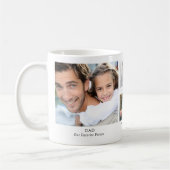 Vater-Foto-Collage Kaffeetasse (Links)