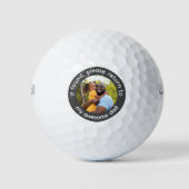 Vater Foto Custom Golf Balls Golfball (Vorderseite)