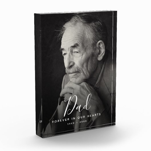 Vater-Foto-Gedenkfeier Fotoblock (Links)