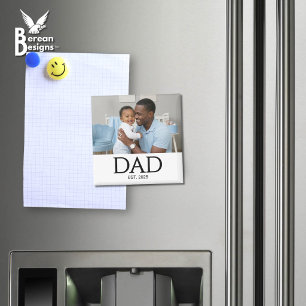Vater Foto-Geschenk-Magnet Magnet